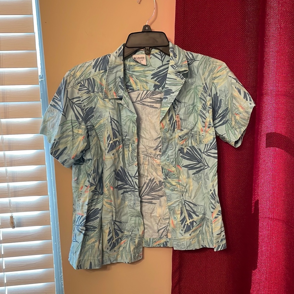 Columbia Hawaiian Shirt